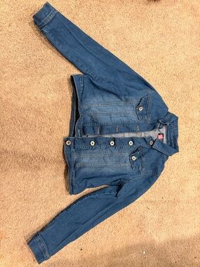 The Children's Place Girls Blue Denim Jean Jacket